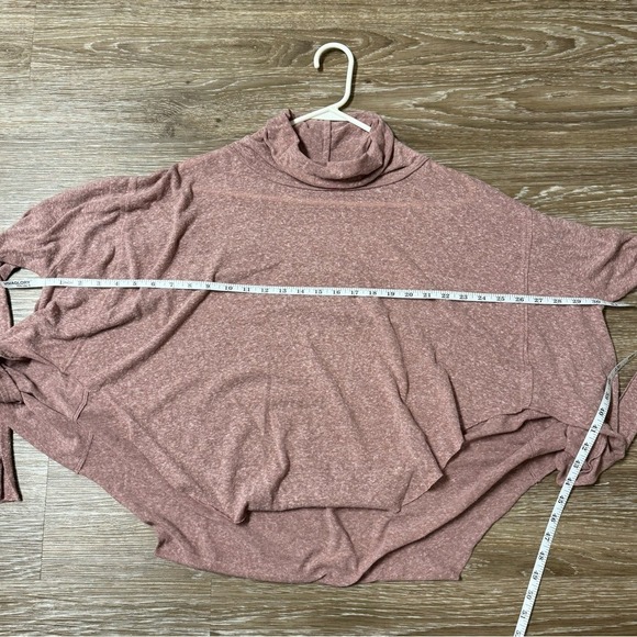 Cozy Intimately Free People Turtleneck Cowl Neck Pullover Long Sleeve Size M - Picture 5 of 7